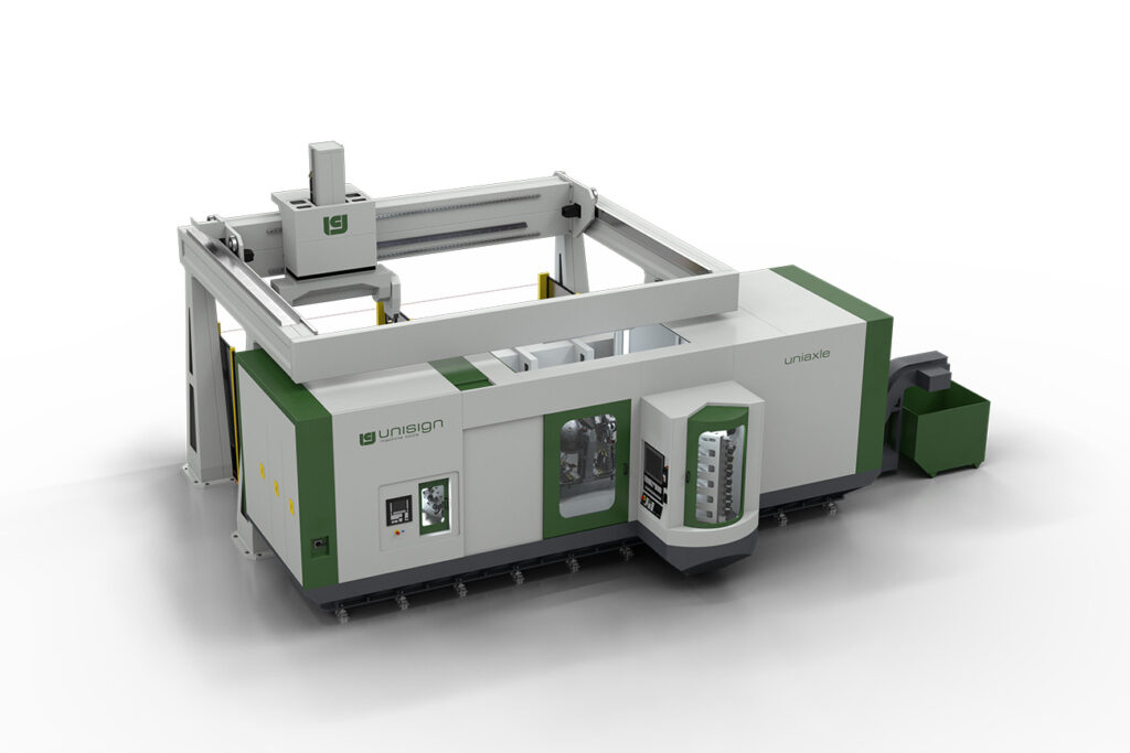Nieuw: CNC machine voor bewerking van achterassen in één opspanning