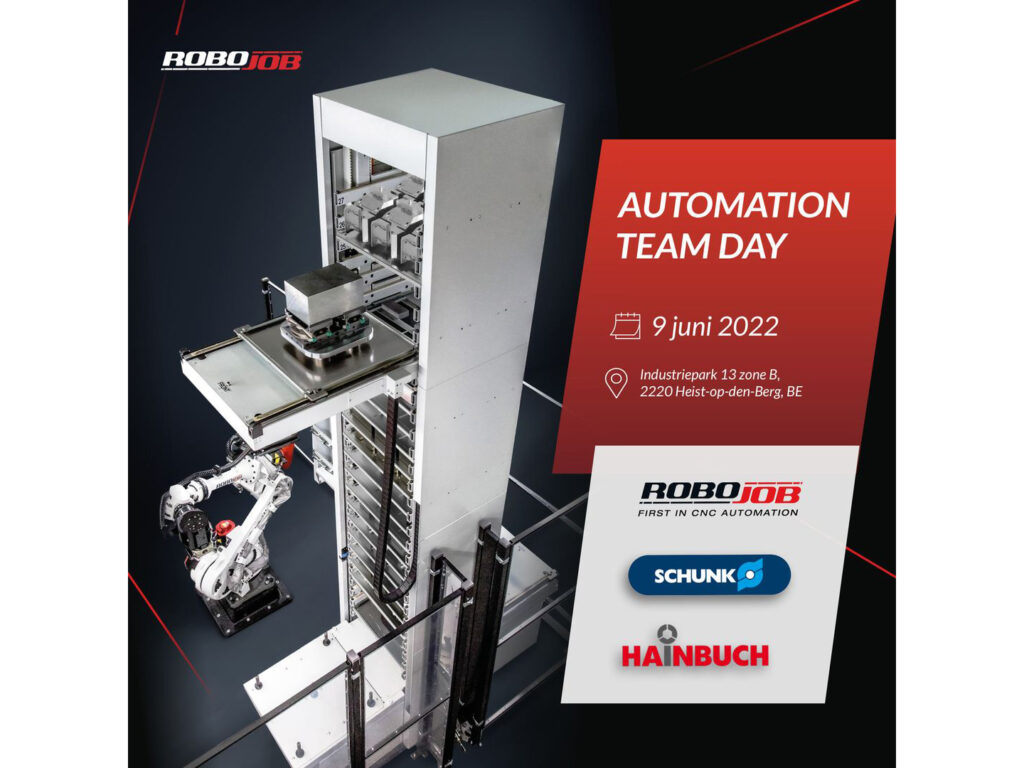 Robojob organiseert Automation Team day in eigen huis